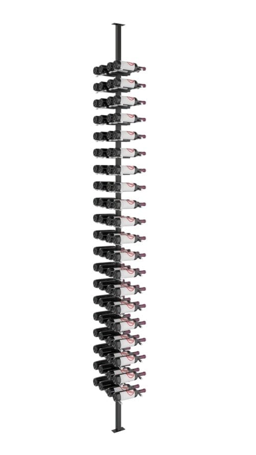 VintageView 80 bottles Double Depth Floating Wine Rack VP-FCP-KIT-22 I Luxury Appliances Direct