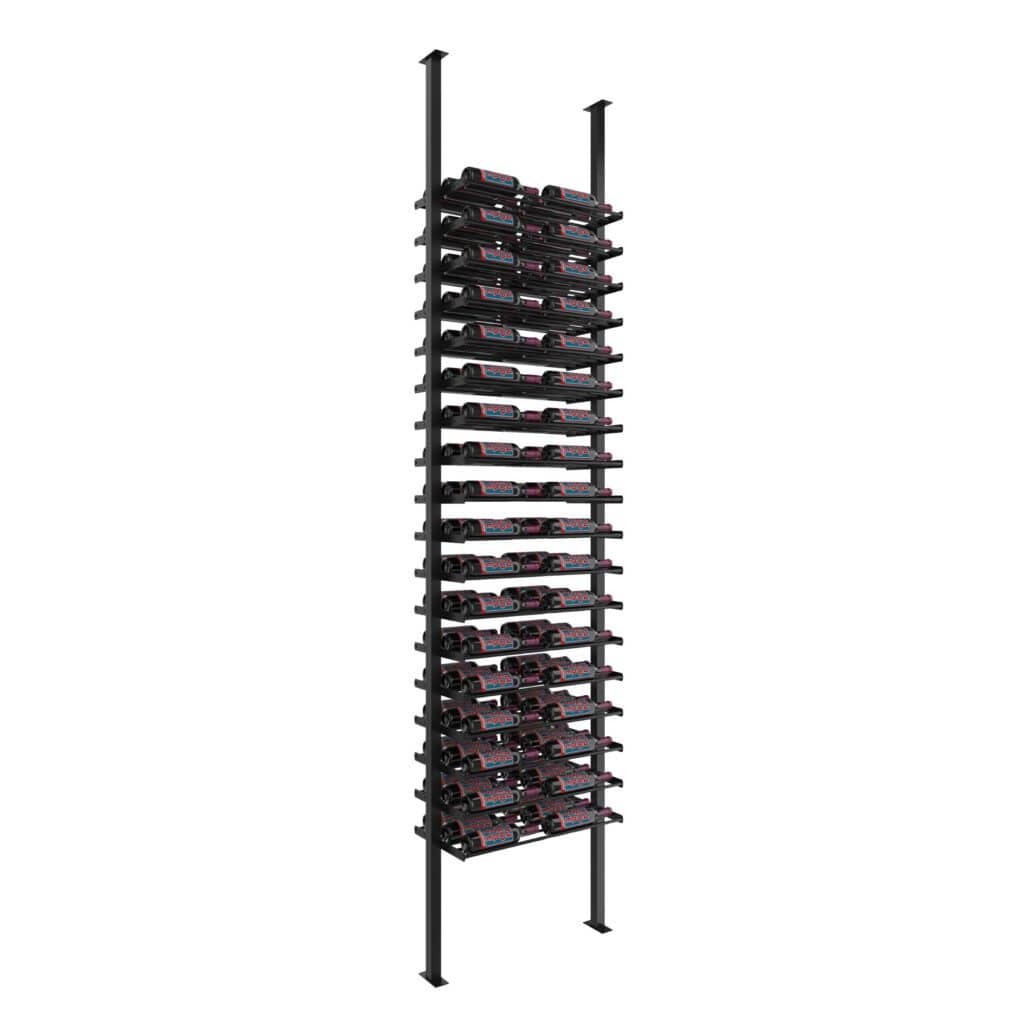 VintageView 72 Bottles Floor-to-Ceiling Wine Rack LP-FCP-KIT-2C-2-K