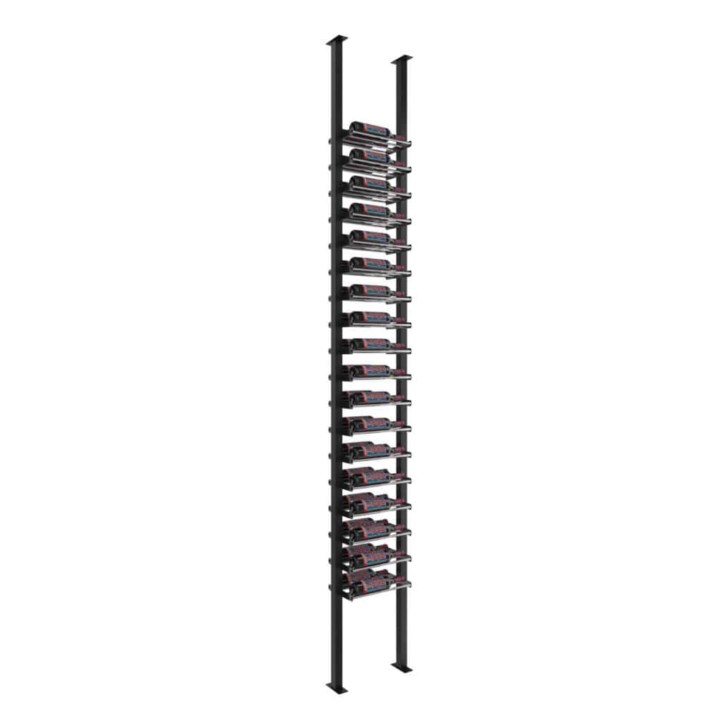 VintageView Evolution Low Profile Ultra Slim 36 Bottles Floor-to-Ceiling Wine Rack 10 1C LP-FCP-KIT-1C-2-K I Luxury Appliances Direct