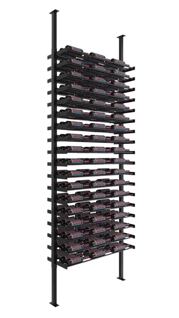 VintageView Evolution Wine Wall Post 10′ 3C Forward Wine Rack Kit 162 Bottles WW-FCP-KIT-12-K I Luxury Appliances Direct