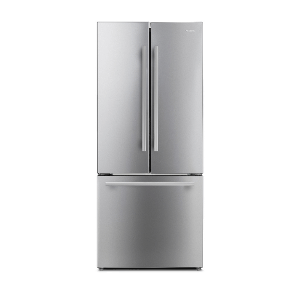 Vitara French Door Refrigerator 18 Cubic Feet  Stainless Steel Estar VFFR1800ESE Refrigerators VFFR1800ESE Luxury Appliances Direct