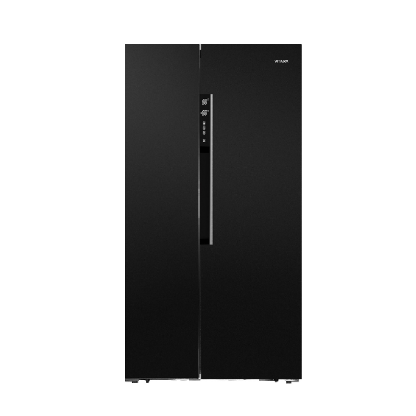 Vitara Side by Side Refrigerator 20.6 Cubic Feet VSBS2100 Refrigerators VSBS2100EB Luxury Appliances Direct