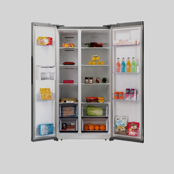 Vitara Side by Side Refrigerator 20.6 Cubic Feet VSBS2100 Refrigerators VSBS2100SS Luxury Appliances Direct