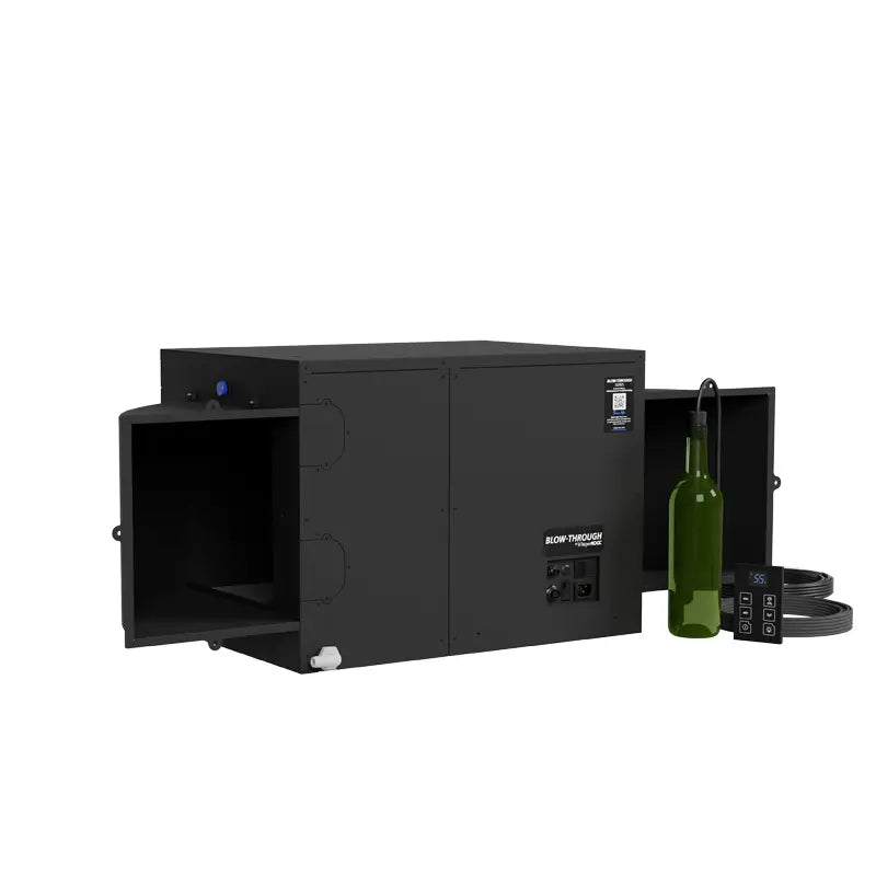 WhisperKOOL Blow-Through 4000 OMEGA 110V H.E. Split Wine Cellar Cooling System – Pump Down Wine Cellar Units S-WKBT-4000-OMEGA Luxury Appliances Direct