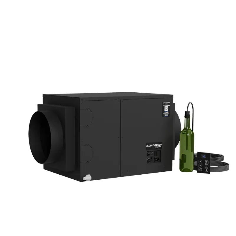 WhisperKOOL Blow-Through 8000 H.E. 220V Split Wine Cellar Cooling System Wine Cellar Units S-WKBT-8000-220 Luxury Appliances Direct