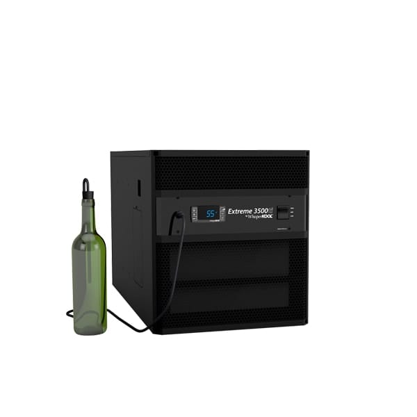 WhisperKOOL Extreme 3500tiR Self-Contained Cooling Unit (w/ Remote) Wine Cellar Units U-WKEX3500-115-R-4 Luxury Appliances Direct