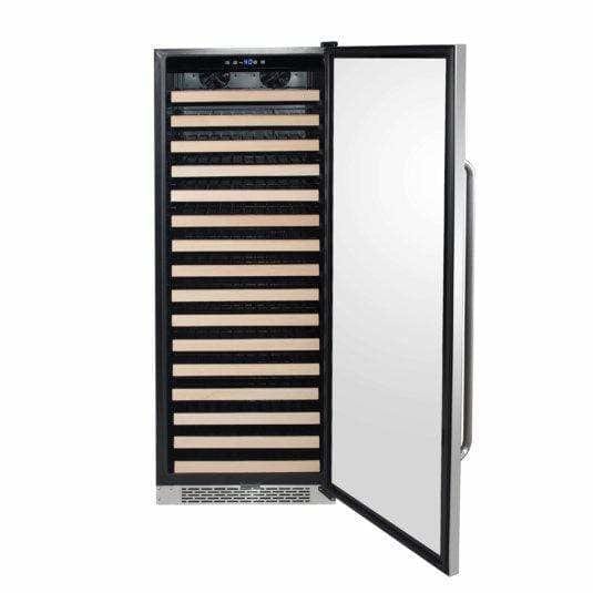 Whynter 166 Bottle Built-in Stainless Steel Compressor Wine Refrigerator BWR-1662SD Wine Coolers BWR-1662SD Luxury Appliances Direct
