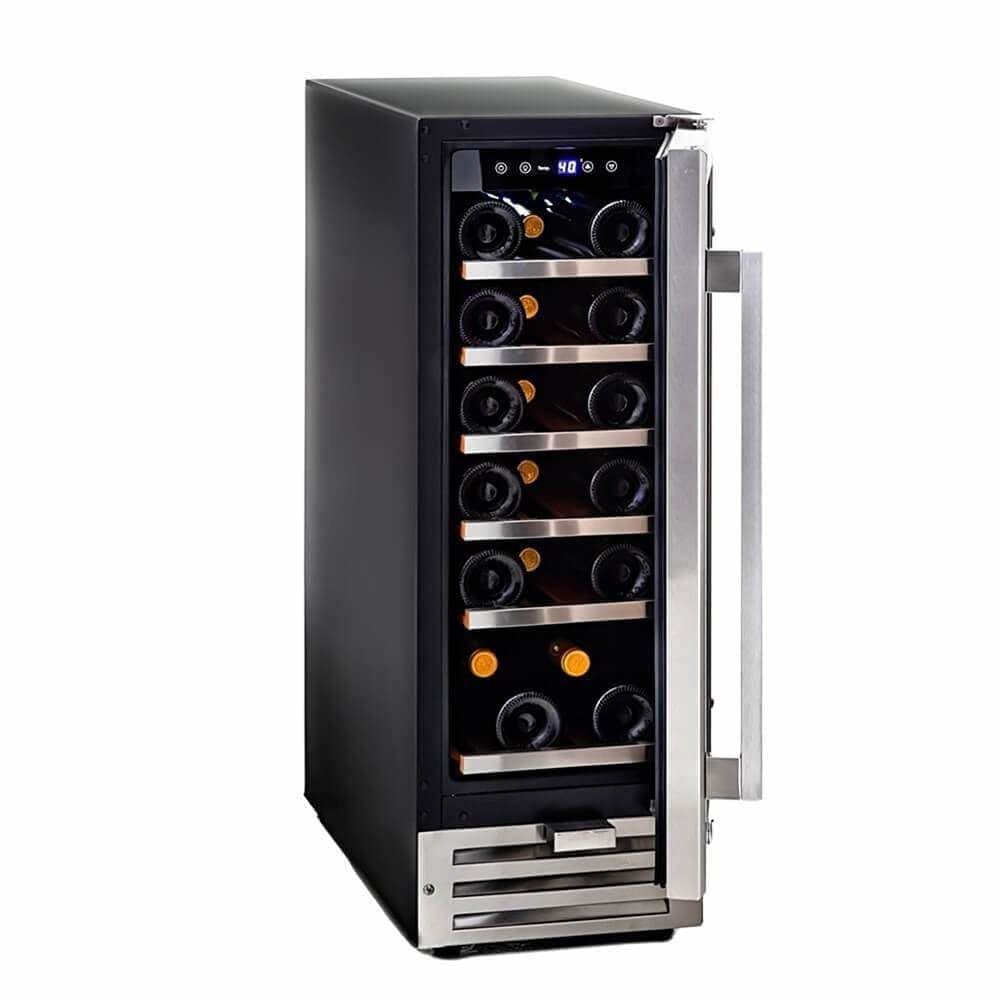 Whynter 18 Bottle Compressor Built-In Wine Refrigerator BWR-18SD Wine Coolers BWR-18SD Luxury Appliances Direct