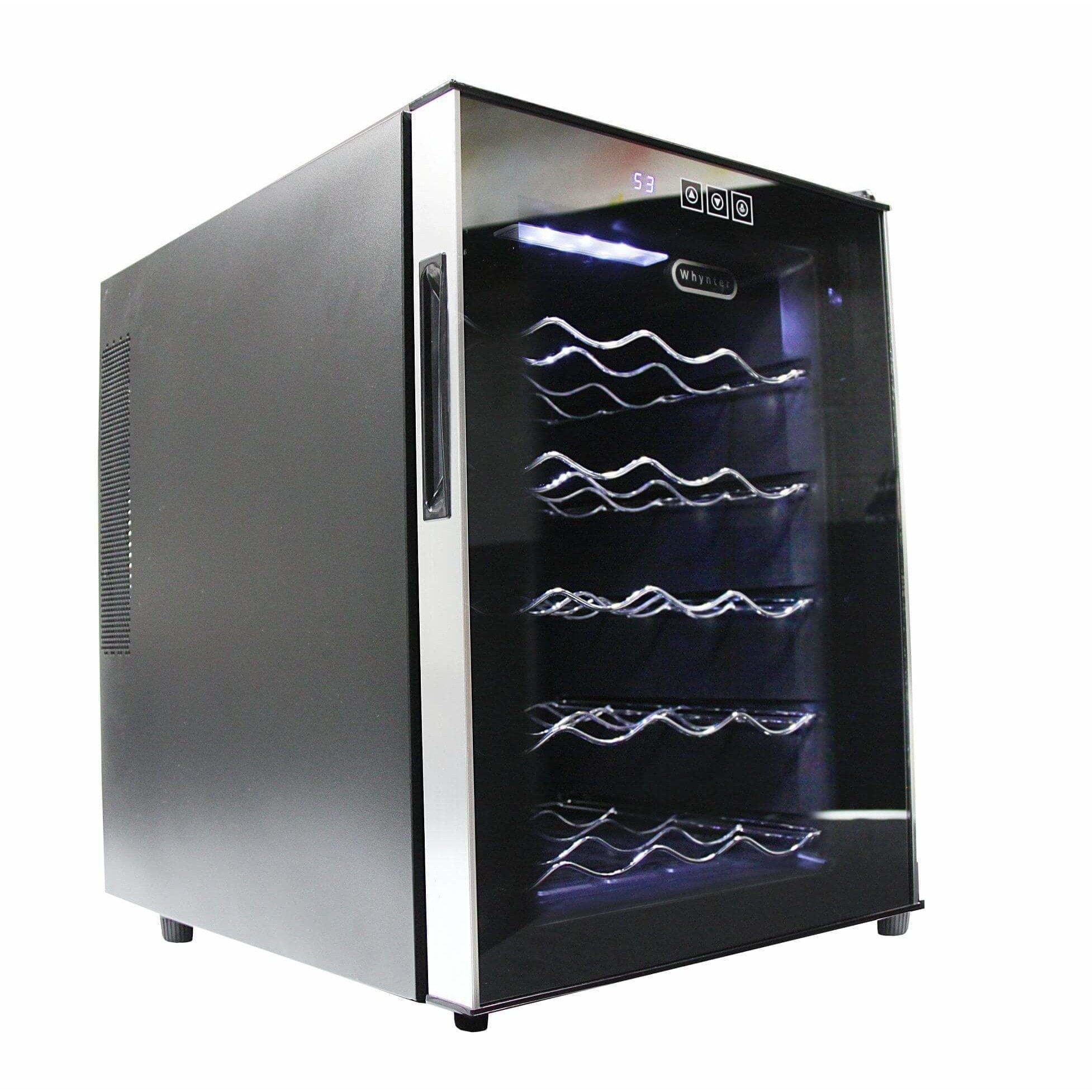 Whynter 20 Bottle Thermoelectric Wine Cooler WC-201TD Wine Coolers WC-201TD Luxury Appliances Direct