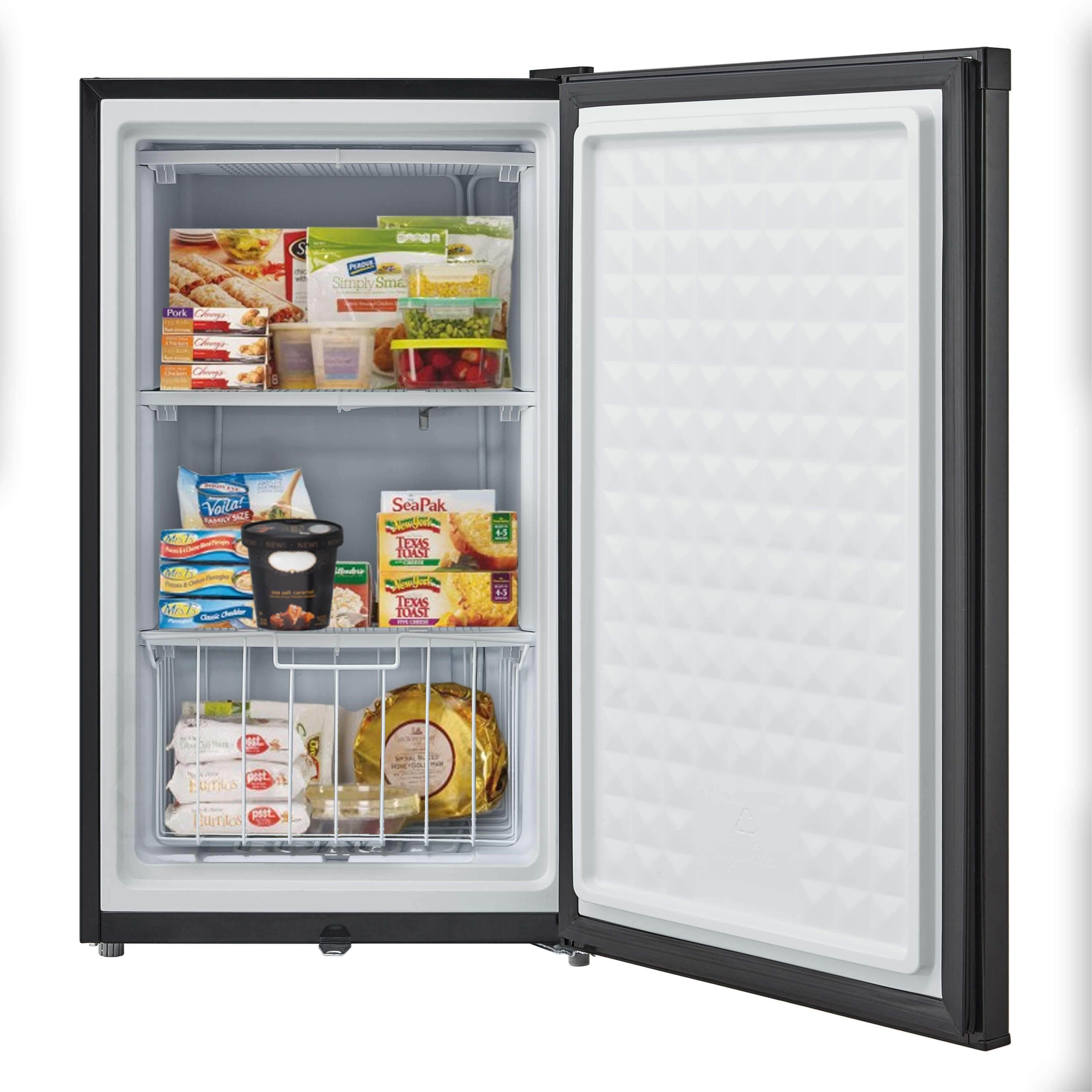 Whynter 3.0 cu.ft. Energy Star Stainless Steel Upright Freezer with Lock CUF-301SS Freezers CUF-301SS Luxury Appliances Direct