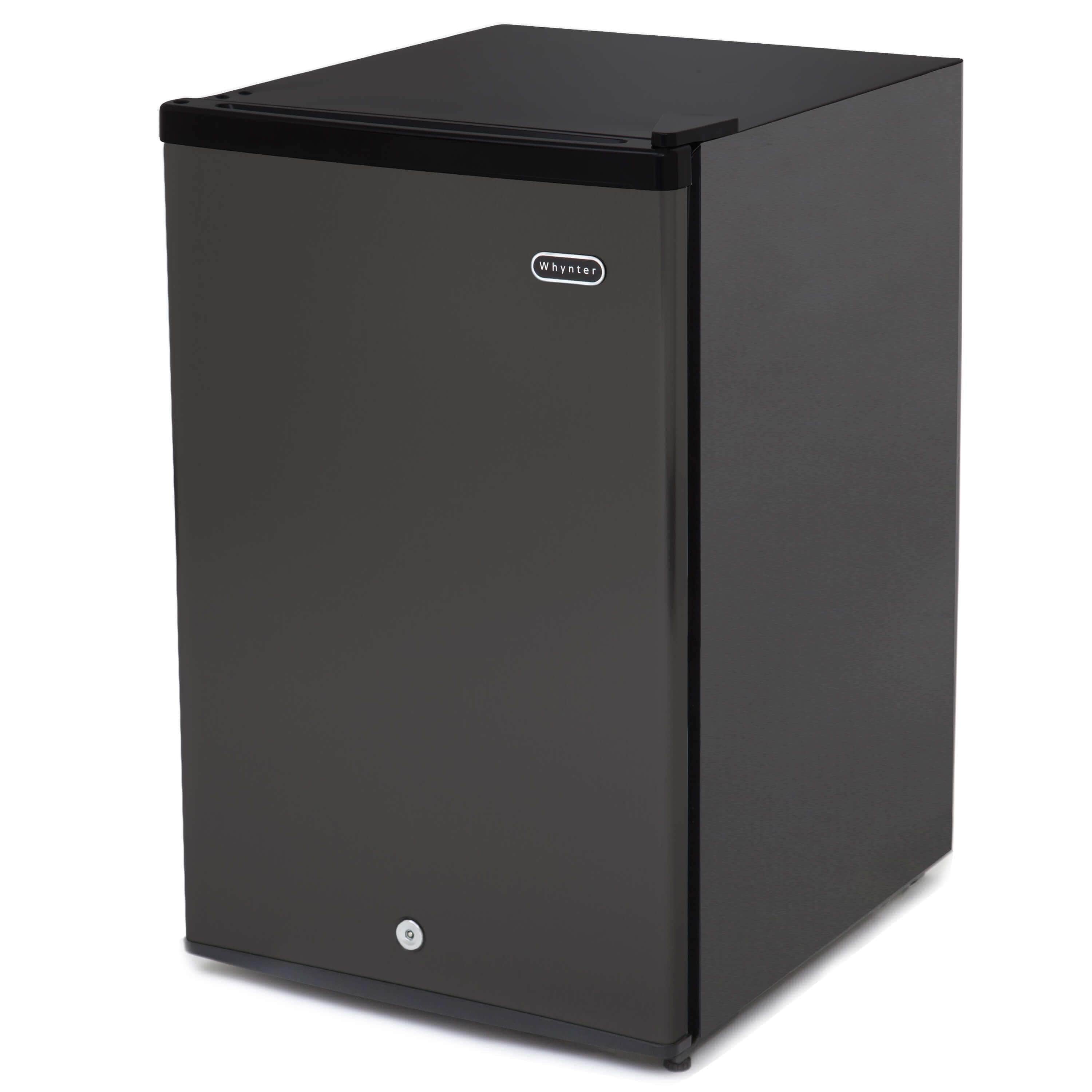 Whynter 3.0 cu. ft. Energy Star Upright Freezer with Lock - Black  CUF-301BK Freezers CUF-301BK Luxury Appliances Direct