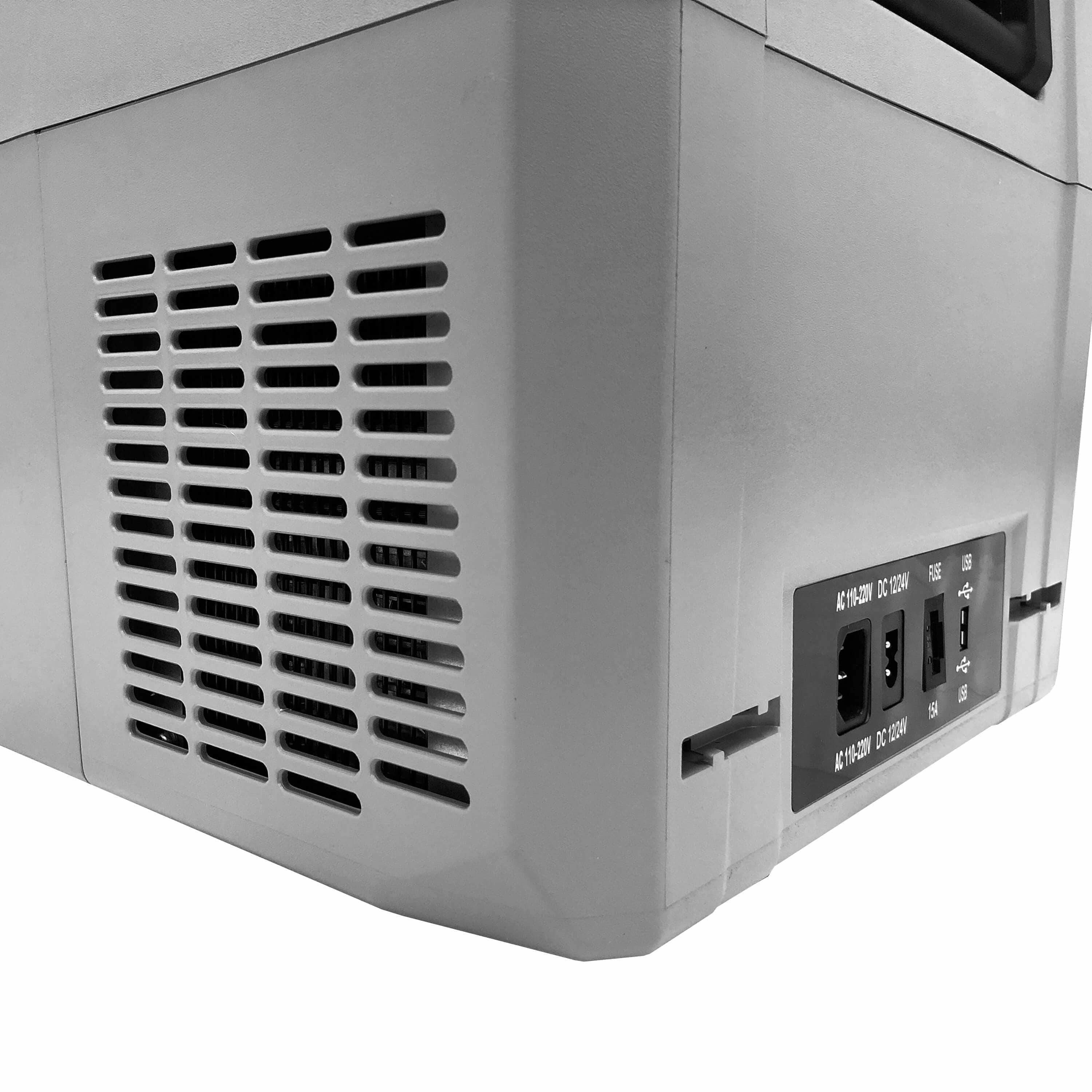 Whynter 34 Quart Compact Portable Freezer Refrigerator with 12v DC Option FMC-350XP Freezers FMC-350XP Luxury Appliances Direct
