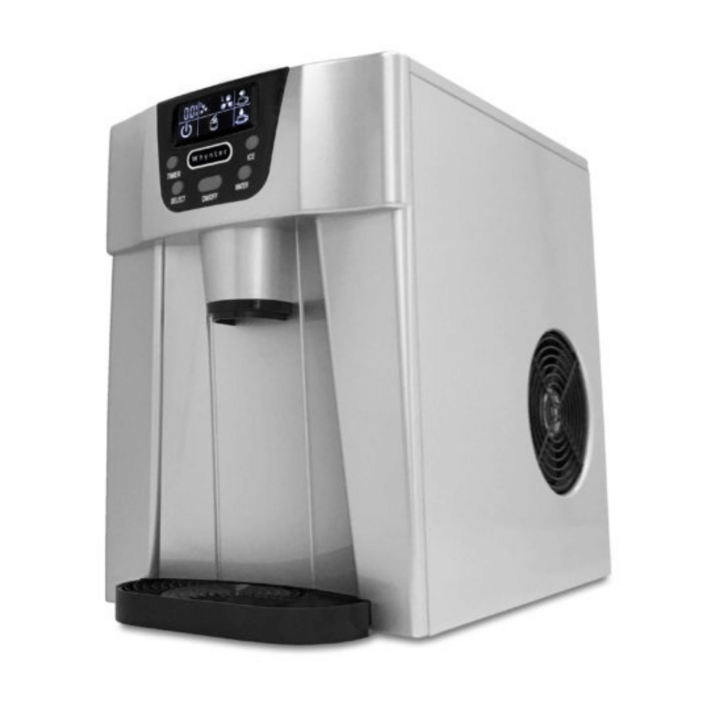 Whynter Countertop Direct Connection Ice Maker and Water Dispenser – Silver IDC-221SC Portable/Counter Top Ice Makers IDC-221SC Luxury Appliances Direct