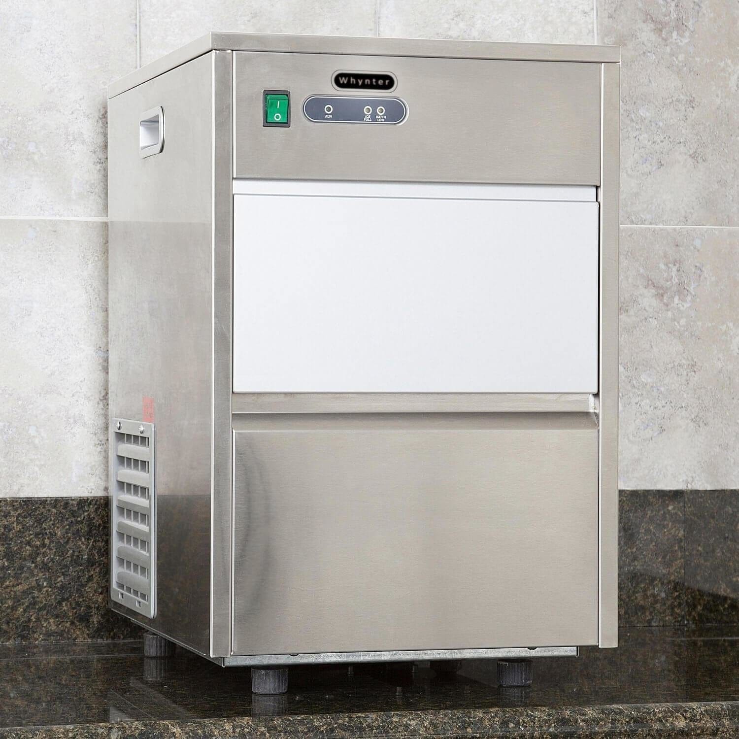 Whynter Freestanding Ice Maker 44lb capacity FIM-450HS Freestanding Ice Makers FIM-450HS Luxury Appliances Direct